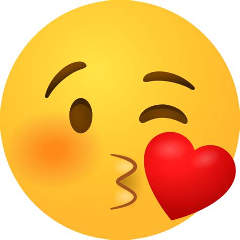 big kisses emoji|emoji blowing a kiss.